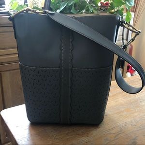 Frye Ilana Perf Bucket Hobo bag